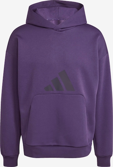 Sportinio tipo megztinis 'Future Icons' iš ADIDAS SPORTSWEAR, spalva – baklažano spalva / juoda, Prekių apžvalga