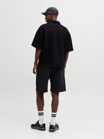 JACK & JONES Regular Hose in Schwarz