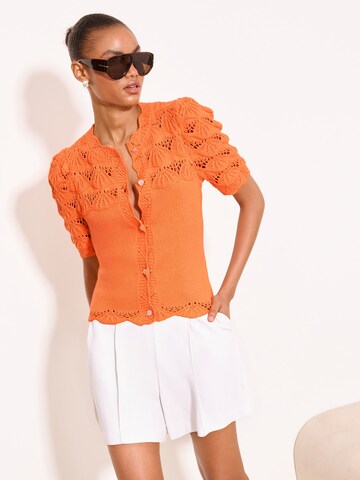 Lipsy Bluse i orange
