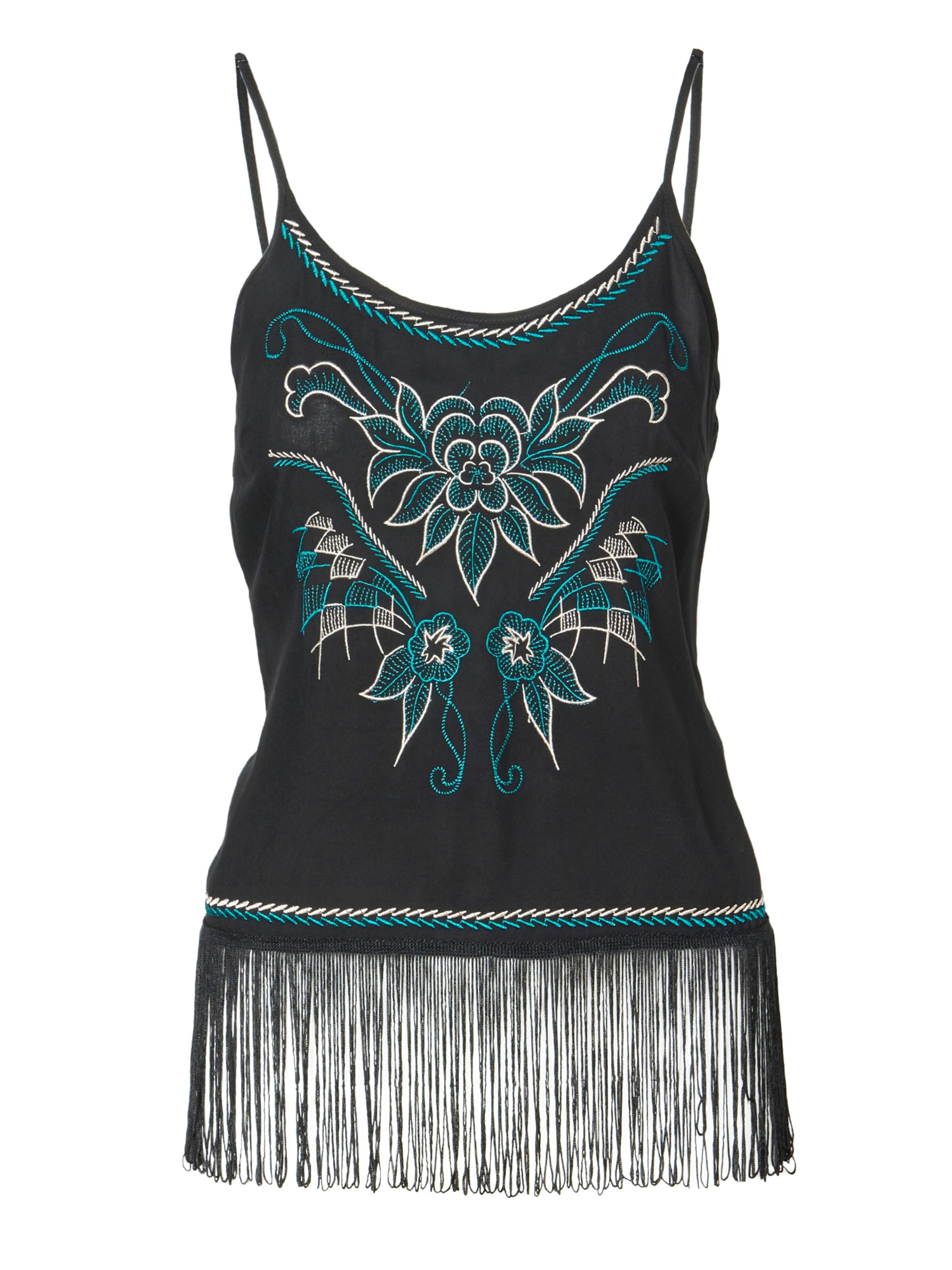 KOROSHI Top w kolorze czarny: przód