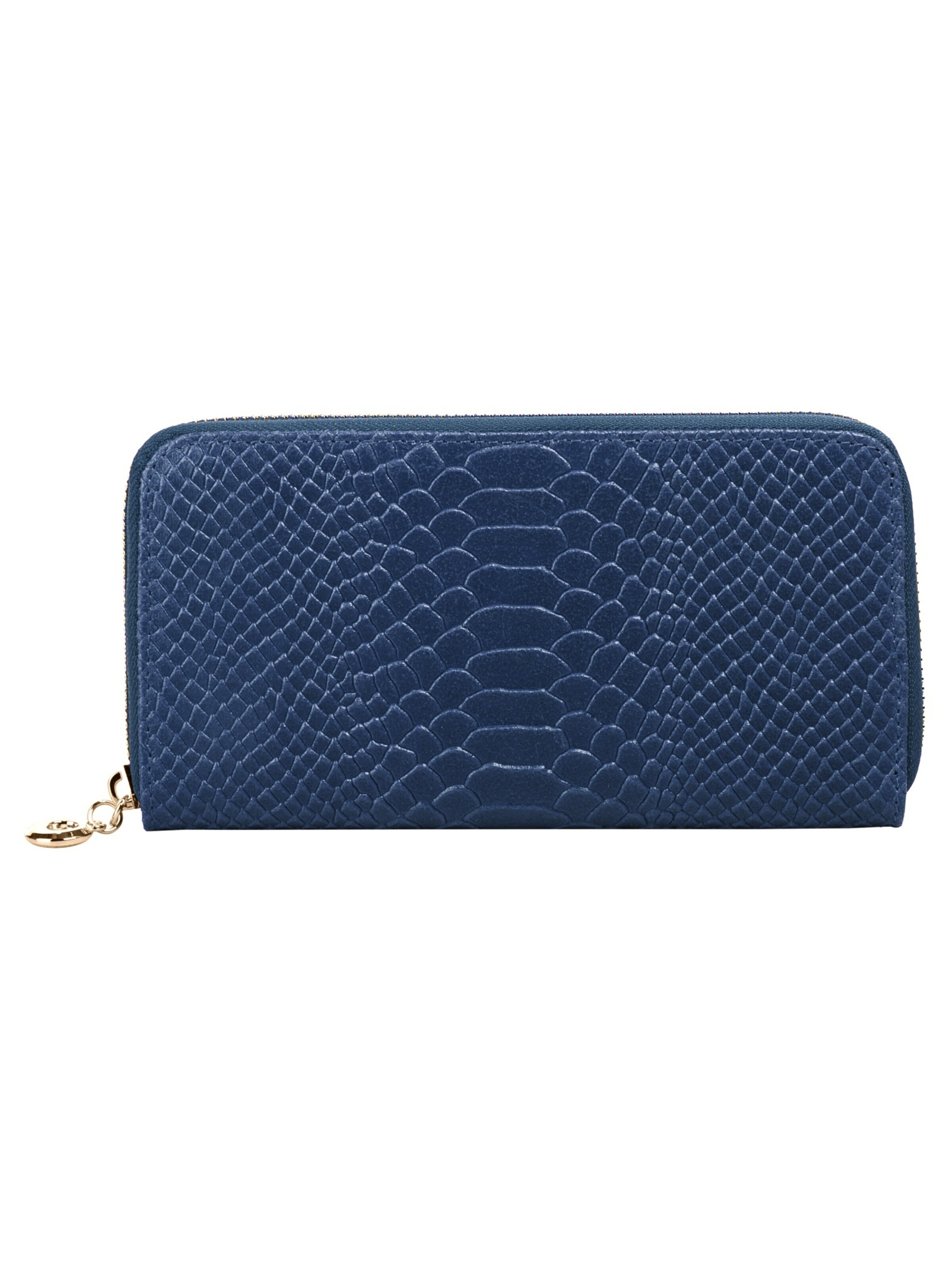 Cluty Wallet in Blue: front