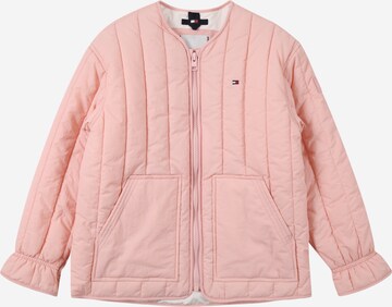 TOMMY HILFIGER Prehodna jakna | roza barva: sprednja stran