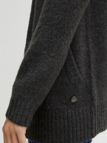 Oxmo Strickjacke in Schwarz