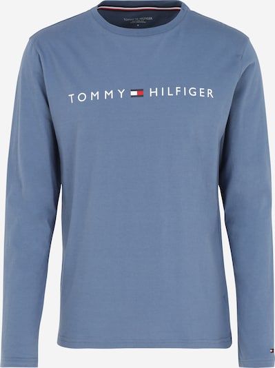 Maiou 'CN LS Tee Logo' Tommy Hilfiger Underwear pe bleumarin / albastru porumbel / roșu / alb, Vizualizare produs