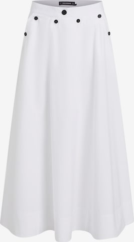 Karl LagerfeldSuknja - bijela boja: prednji dio