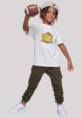 F4NT4STIC T-Shirt 'Tom and Jerry TV Serie Don't Even' in Weiß