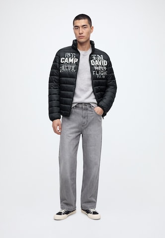 CAMP DAVID - Chaqueta de entretiempo en negro