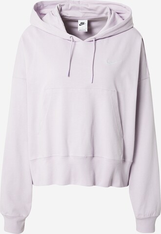 Nike Sportswear Sweatshirt 'Swoosh' in Lila: voorkant