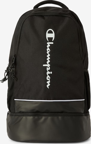 Champion Authentic Athletic Apparel Reppu värissä musta: etupuoli