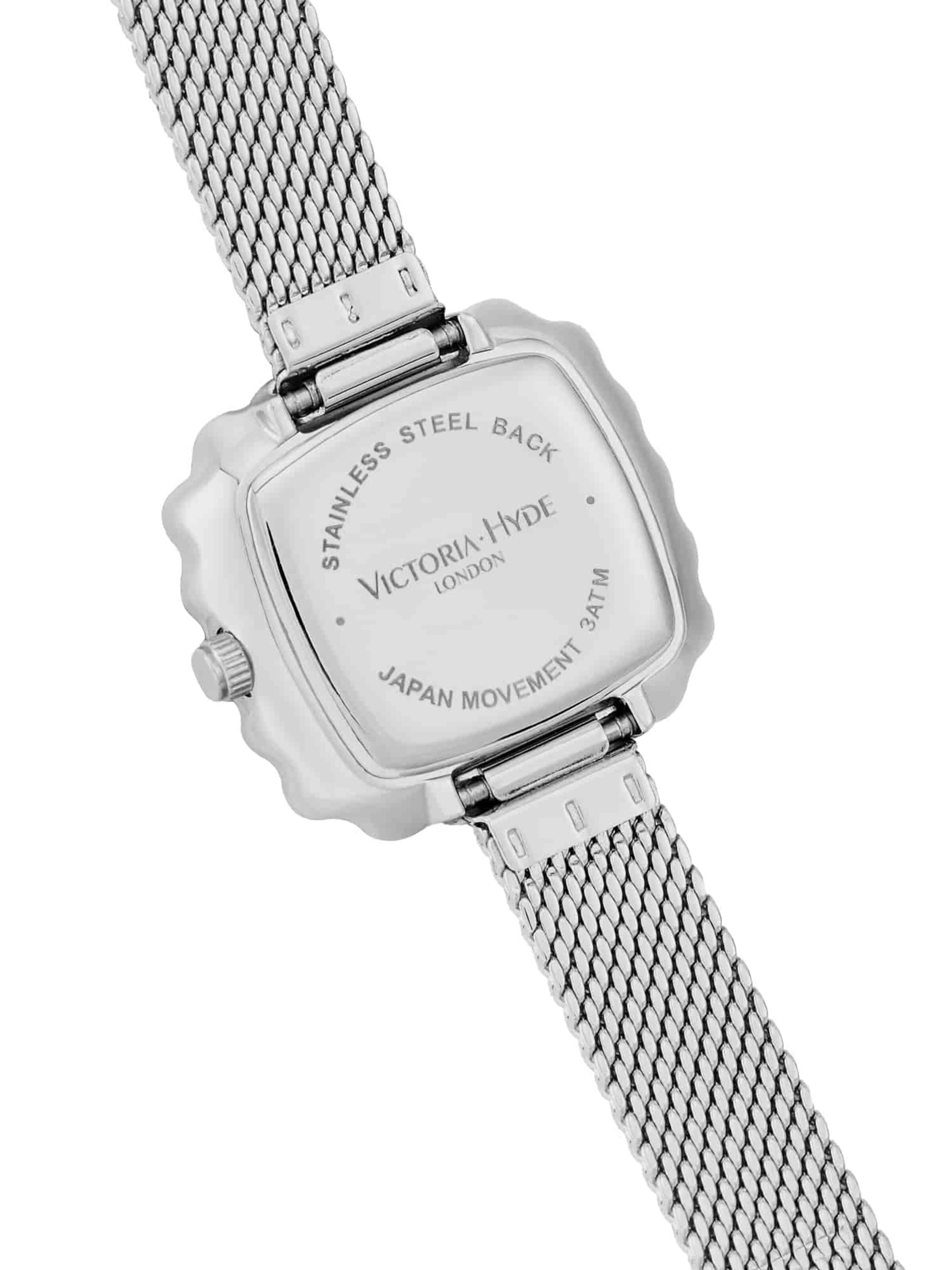 Montre à affichage analogique Victoria Hyde en argent