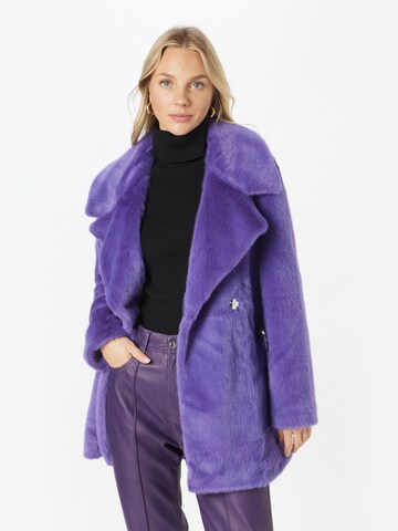 River Island Φθινοπωρινό και ανοιξιάτικο μπουφάν σε λιλά: μπροστά