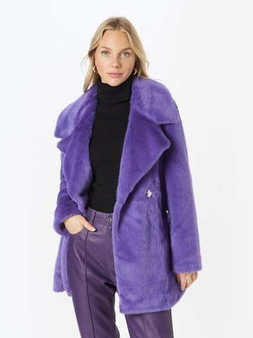 River Island Between-season jacket in Purple: front