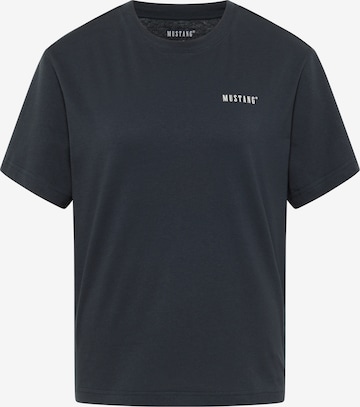 T-shirt 'FLORIS' MUSTANG en gris : devant