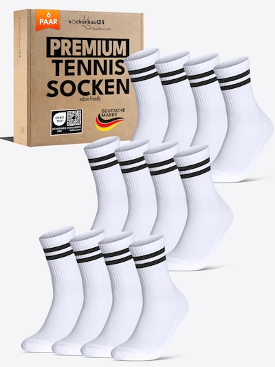 sockenkauf24 Athletic Socks in 35-38 in White, Item view