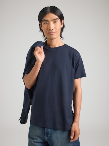 LERROS Shirt 'SERAFINO' in Blauw: voorkant