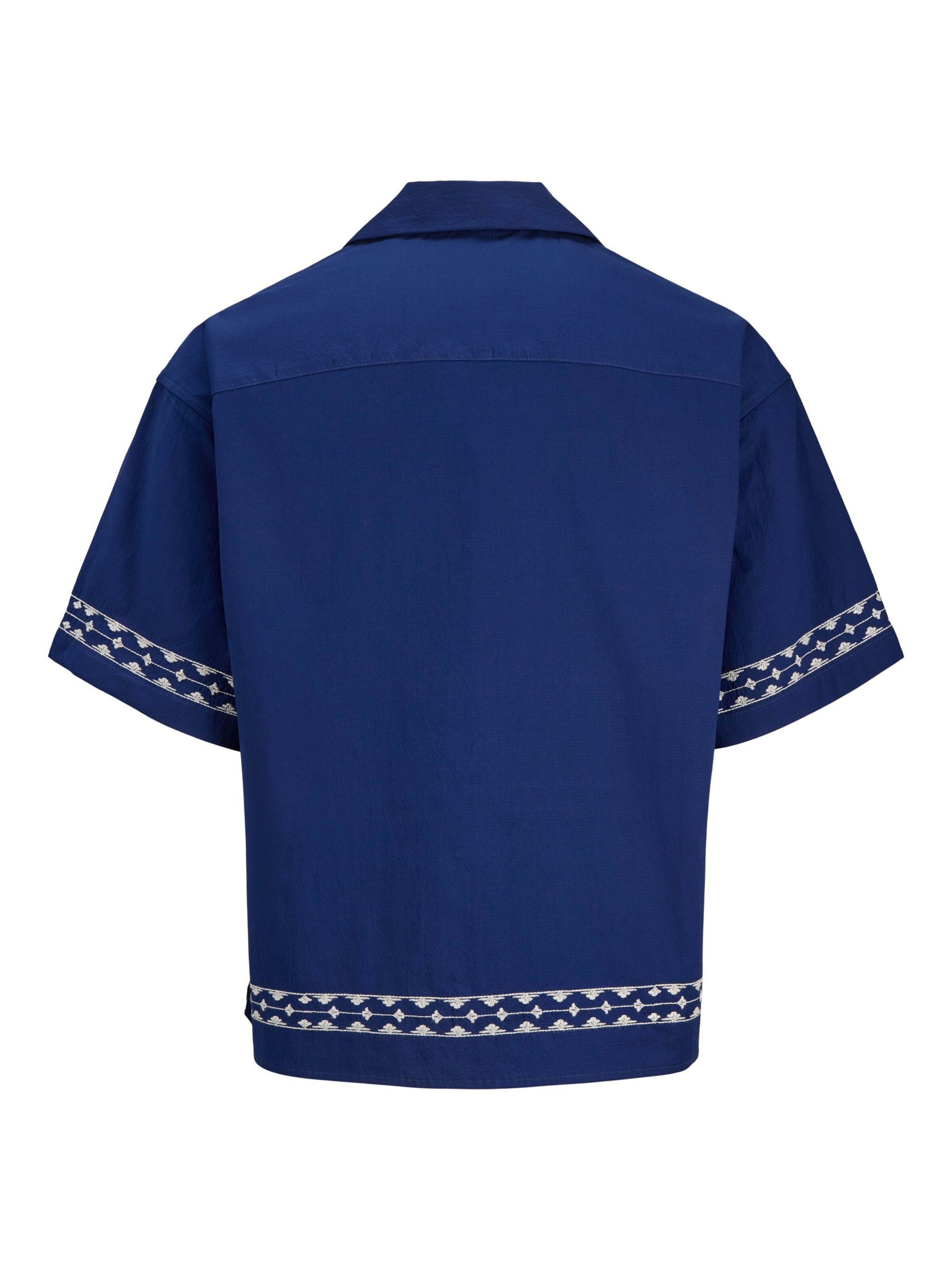 JACK & JONES Comfort Fit Hemd 'JORDIA' in Blau