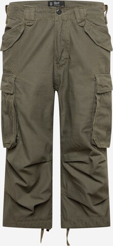 Regular Pantalon cargo Brandit en vert : devant