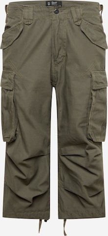 Brandit Cargo Pants in Green: front