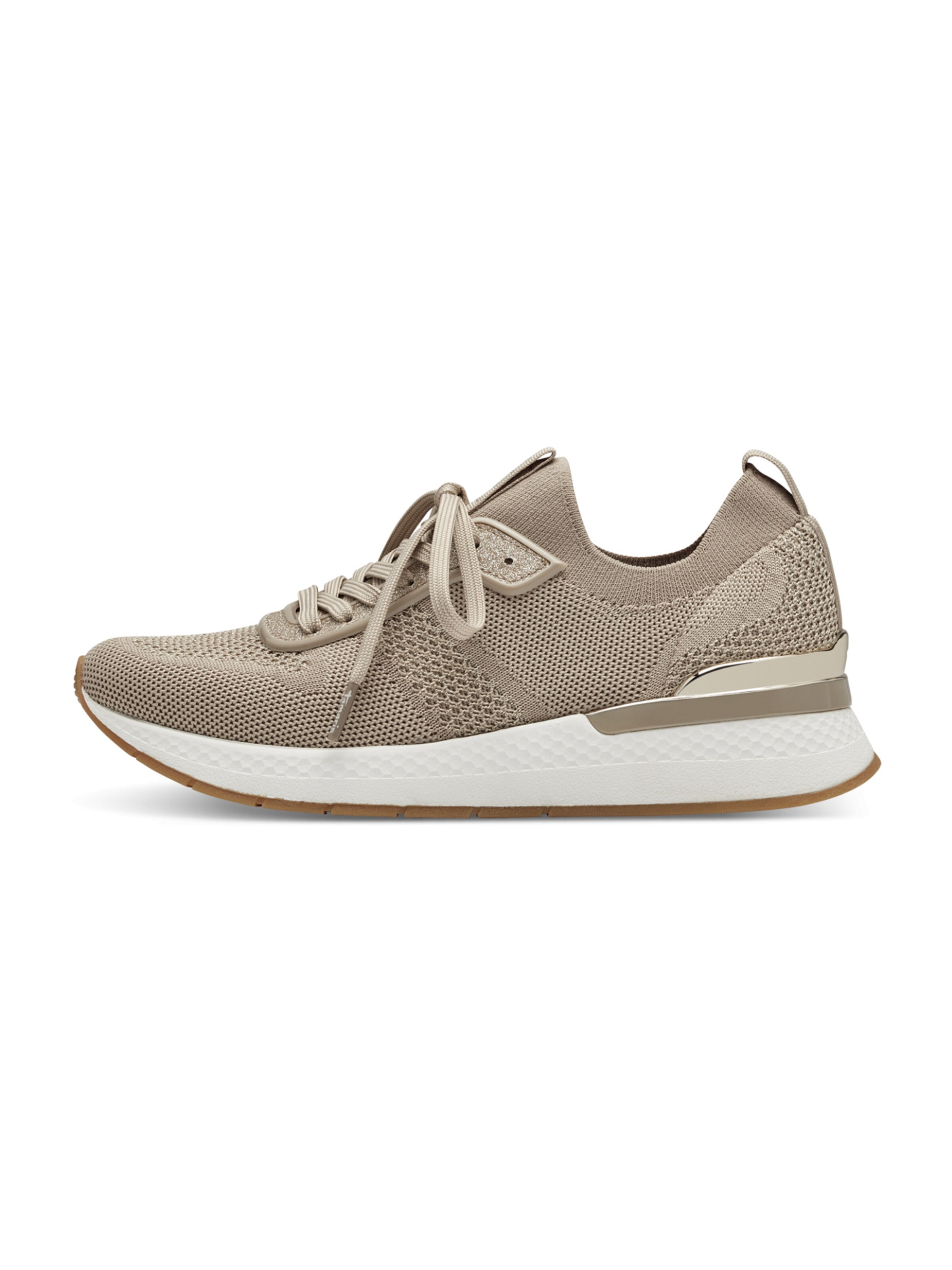 Sneaker bassa di Tamaris in beige