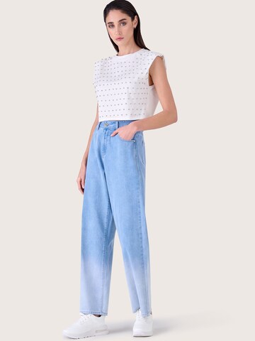 Camomilla Italia Baggy Jeans in Blauw: voorkant