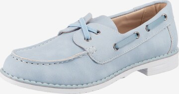 Inselhauptstadt Moccasins in Blue: front
