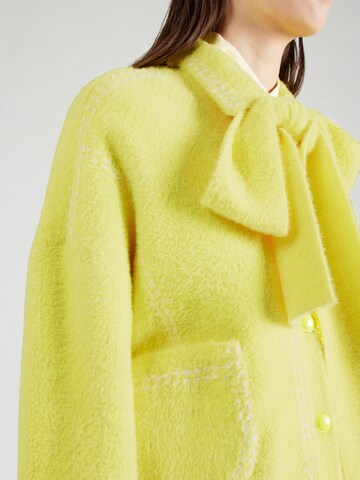 Cardigan Essentiel Antwerp en jaune