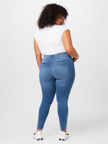 ONLY Curve Skinny Jeans in Blau