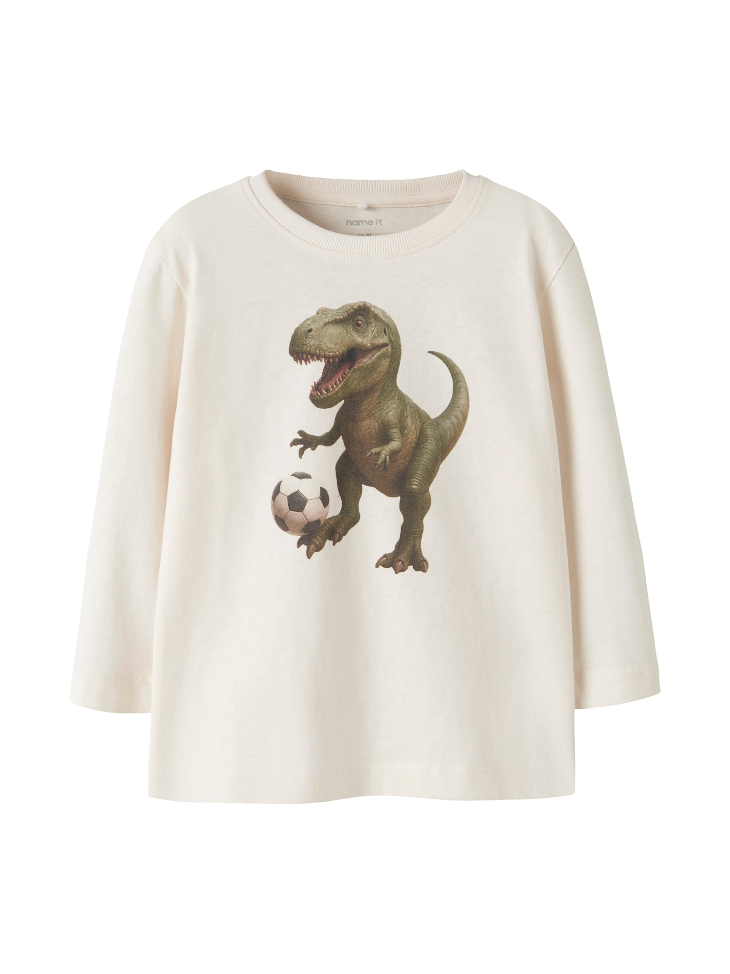 NAME IT T-Shirt 'NMMVOTO' en 122-128 en marron / olive / noir / blanc, Vue avec produit