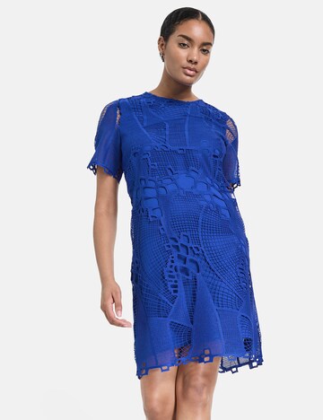 TAIFUN Jurk in Blauw: voorkant