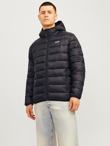 JACK & JONES Overgangsjakke 'JJVINCENT' i sort: forside