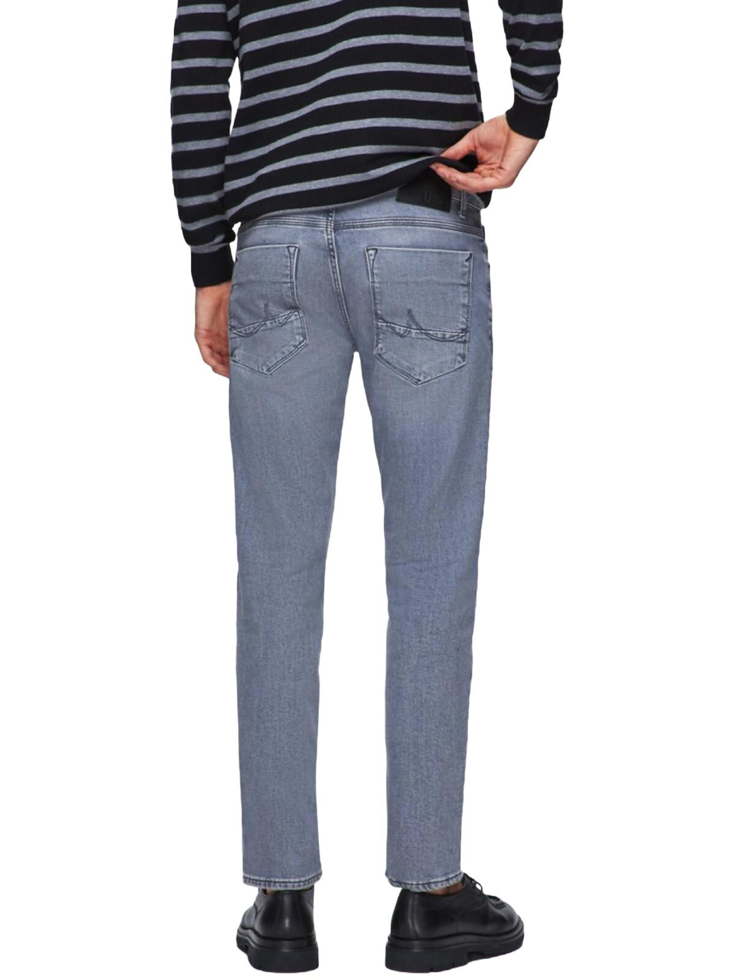 LTB Jeans - Slimfit Vaquero 'LTB Jeans Herren Joshua Skinny Leg Low Waist Jeanshose' en gris