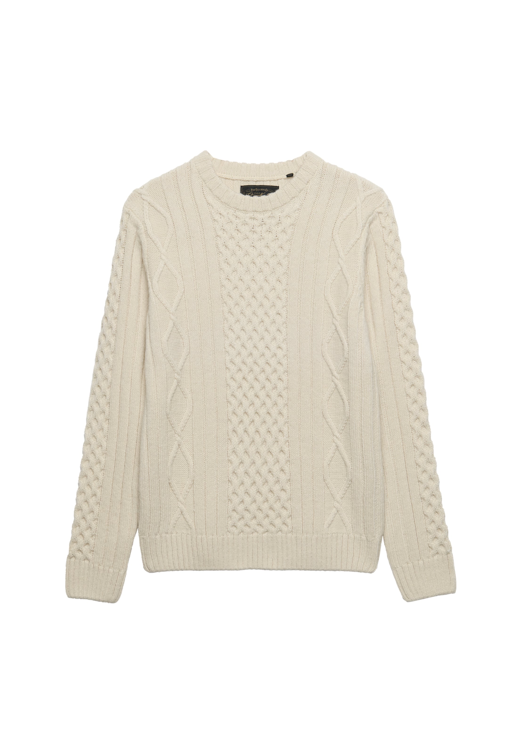 Superdry & Co Sweater 'JACOB' in Beige: front