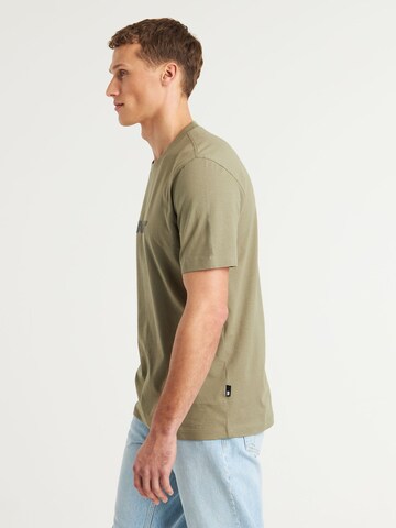 CHASIN' Shirt 'Duell Tee' in Green