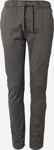 Coupe slim Pantalon 'Osborne' INDICODE JEANS en gris : devant