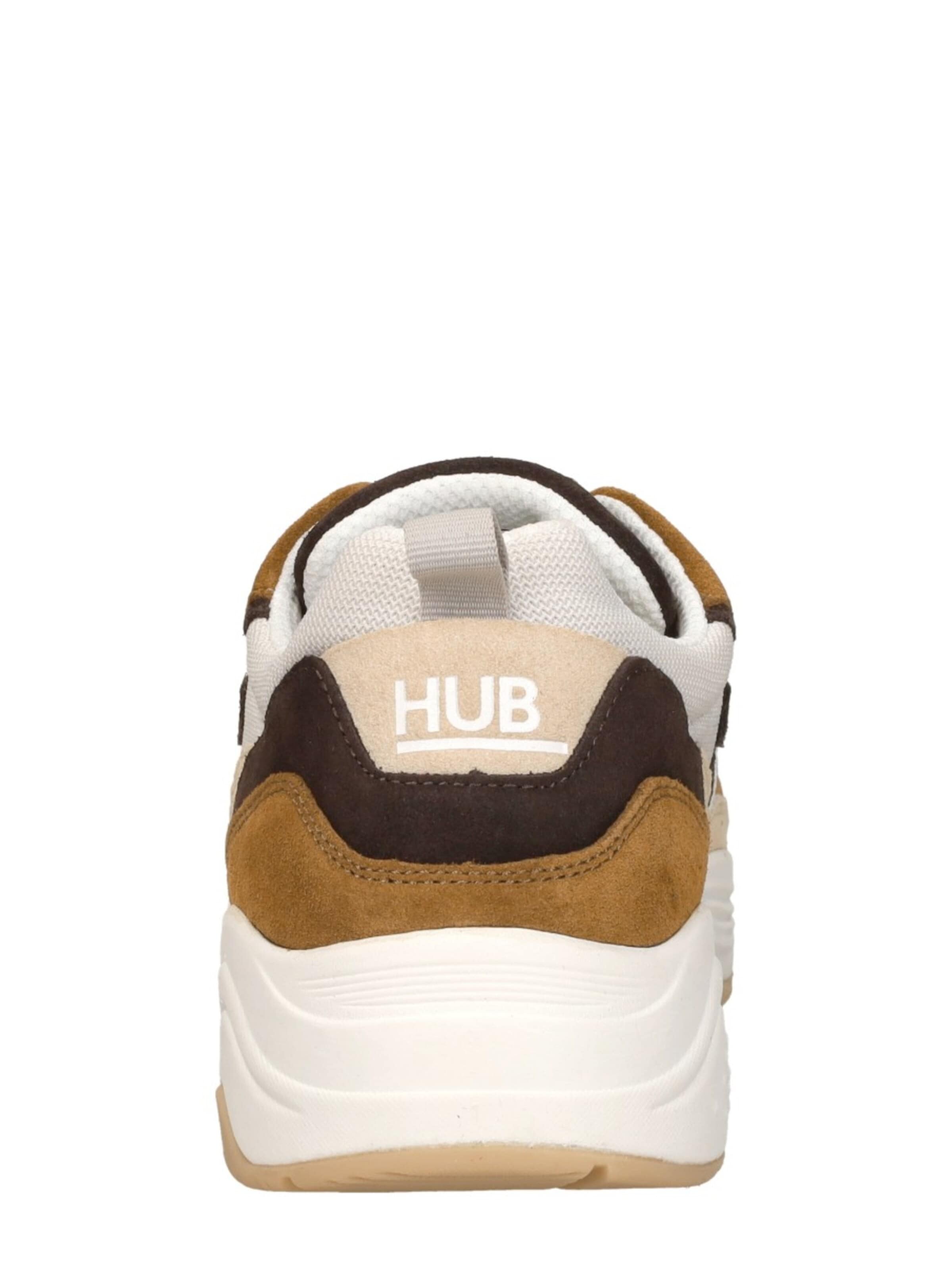 Baskets basses 'Glide' HUB en marron