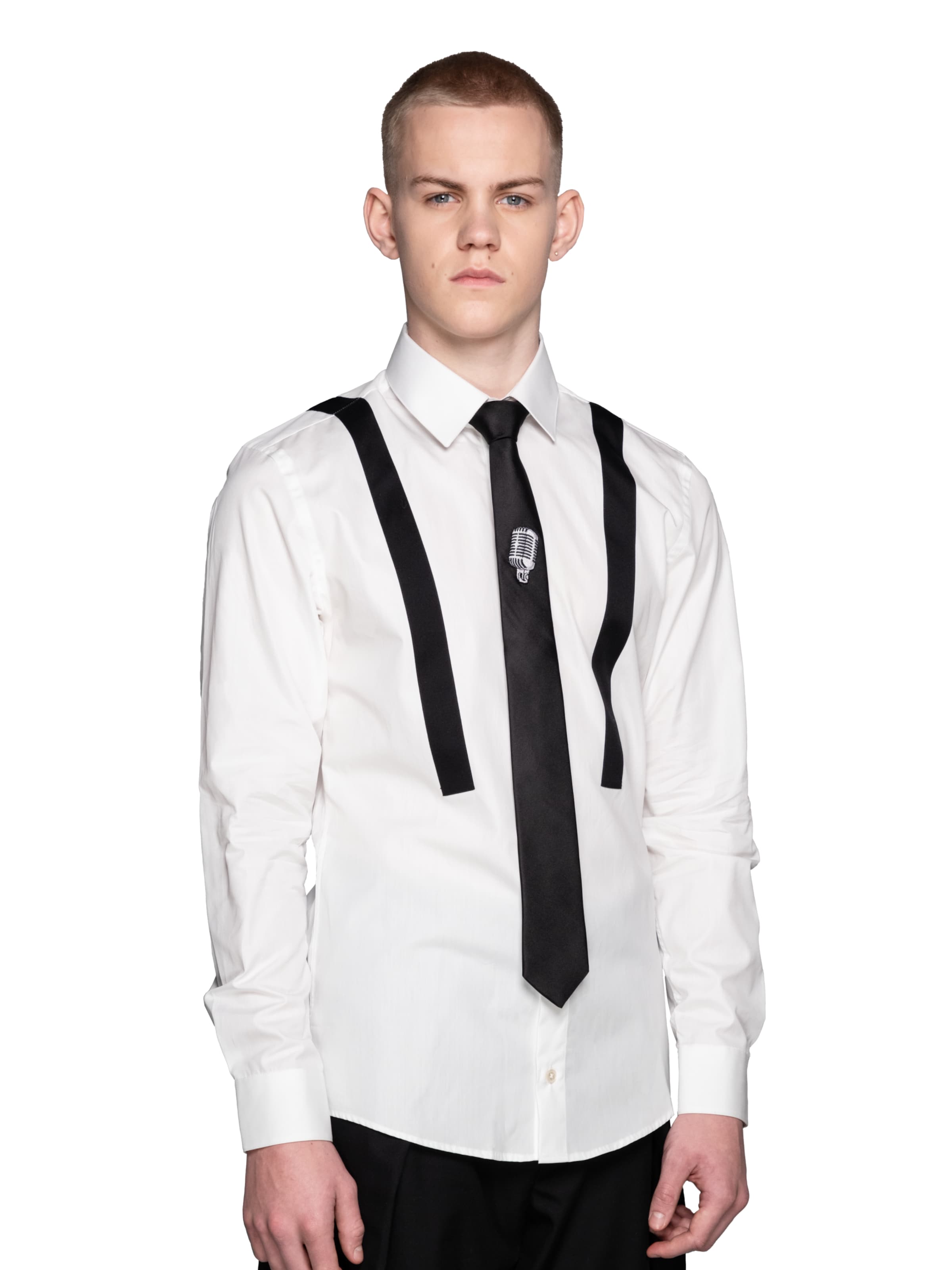 EMBLEMM Slim fit Overhemd in Wit