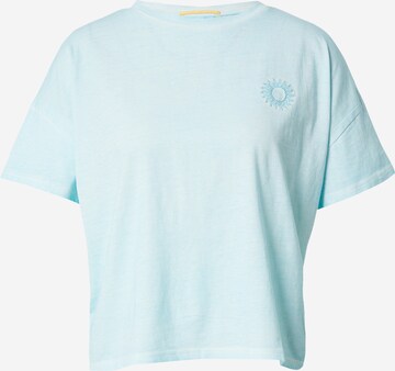 QS Koszulka w kolorze niebieski: przód