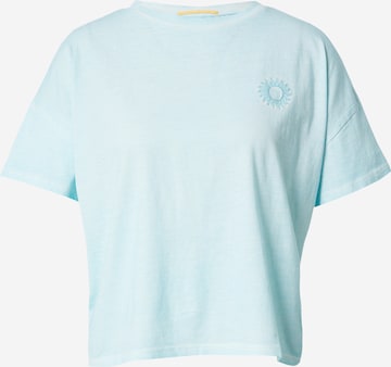 QS - Camisa em azul: frente