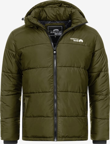 Arctic Seven Outdoorjacke in Grün: Vorderseite