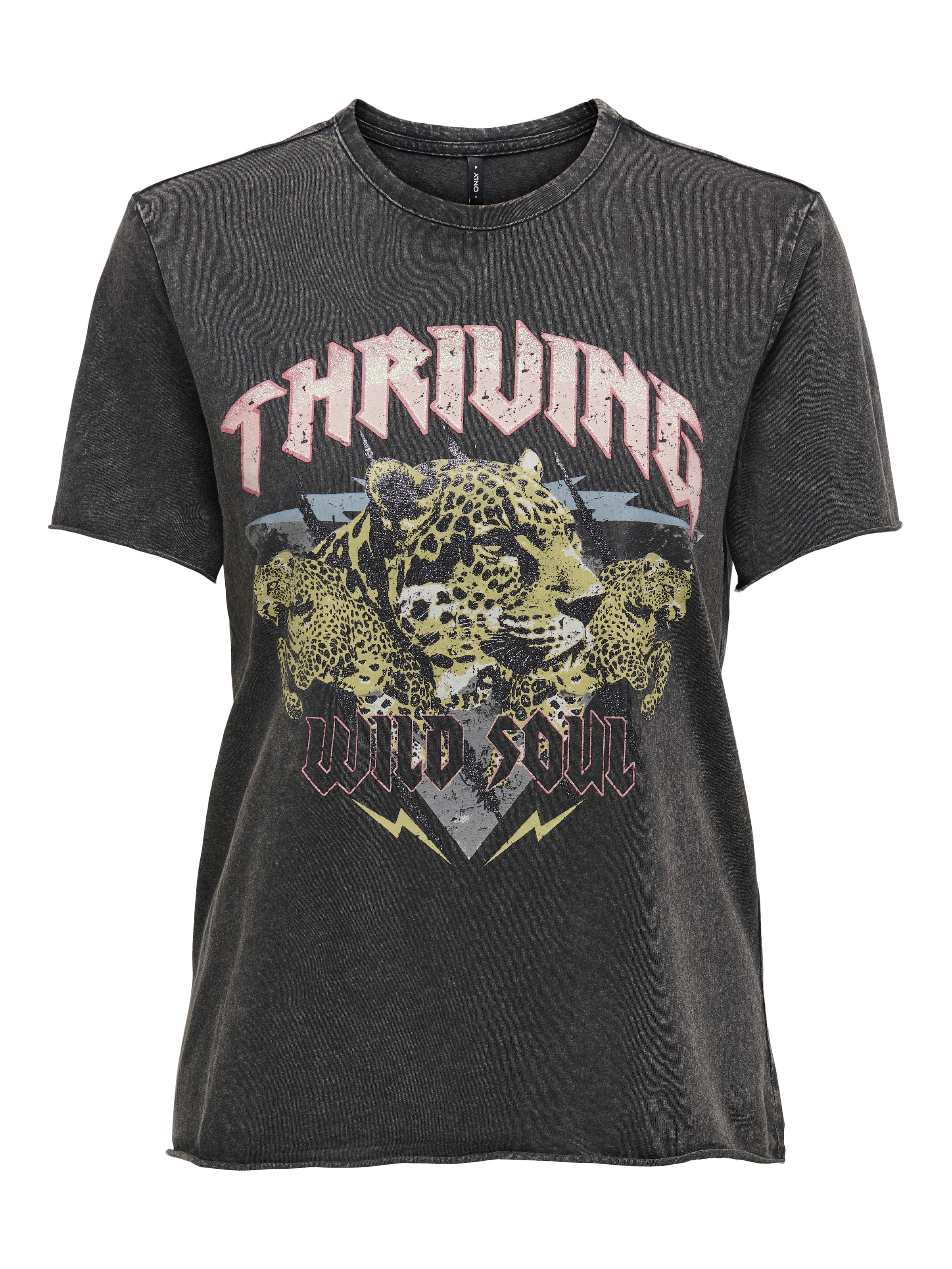 Maglietta 'ONLLUCY' di ONLY in nero: frontale