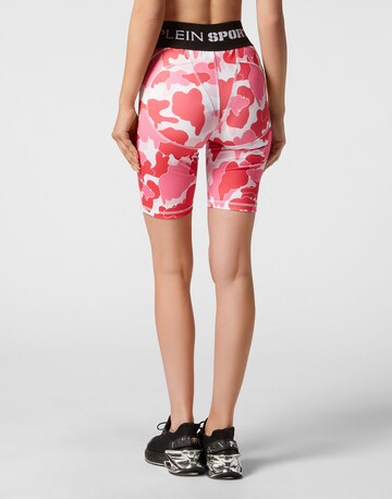 Plein Sport - Skinny Leggings en rosa