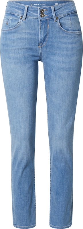 GARCIA Slimfit Jeans 'Caro' in Blau