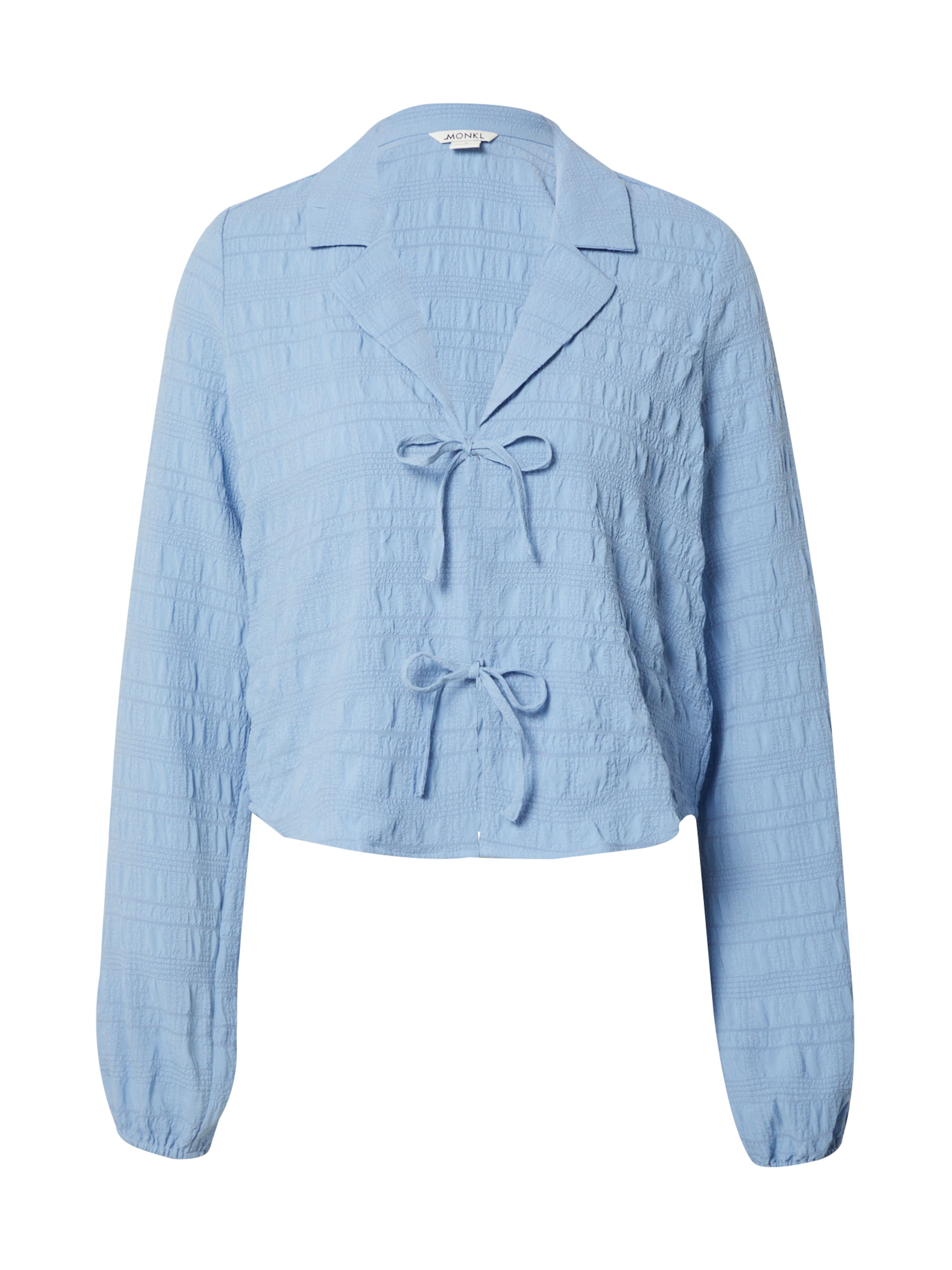 Monki Μπλούζα σε μπλε: μπροστά