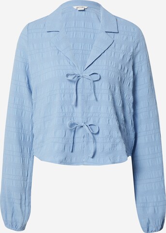 Monki Blouse in Blauw: voorkant