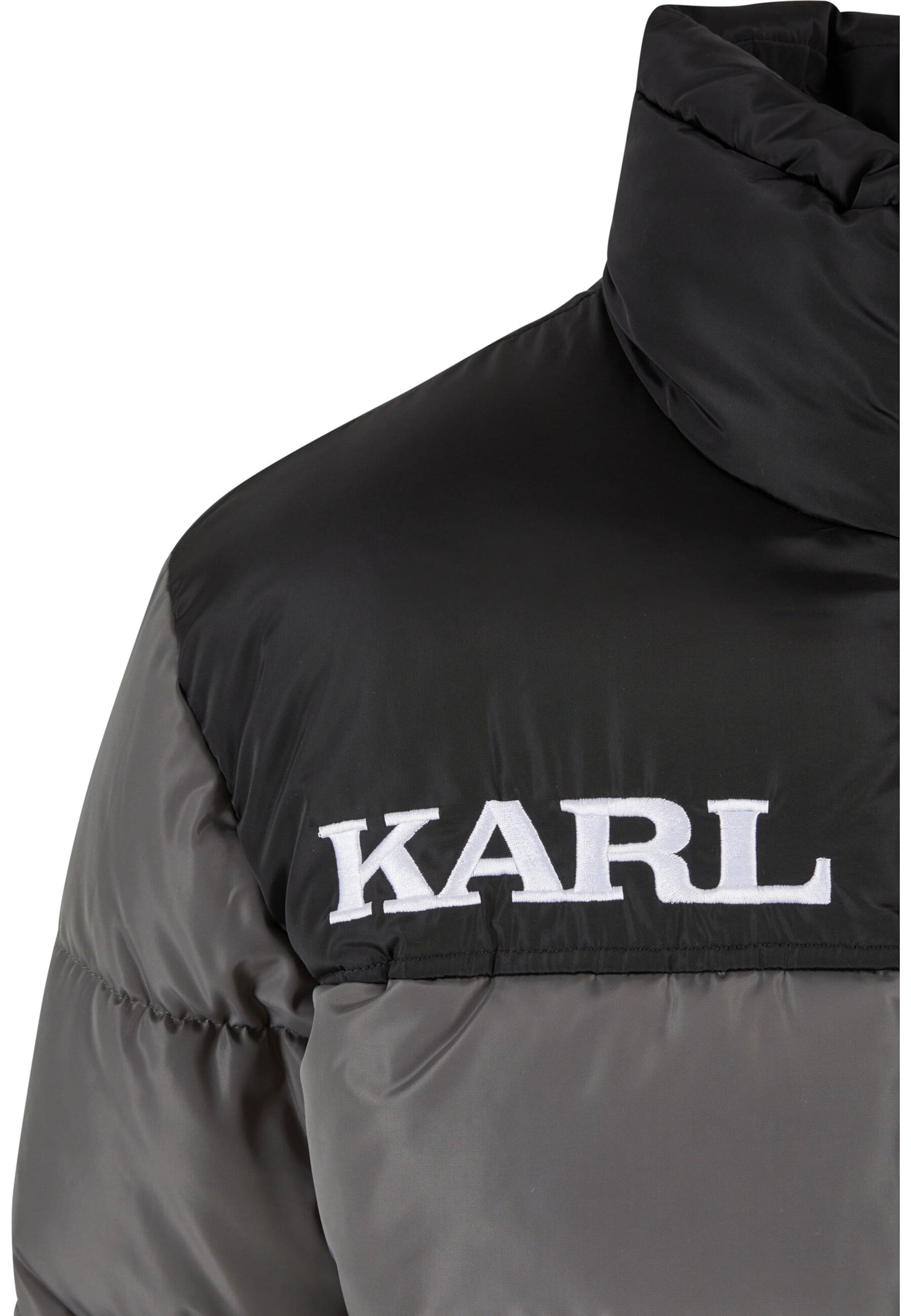 Veste d’hiver 'Essential' Karl Kani en gris