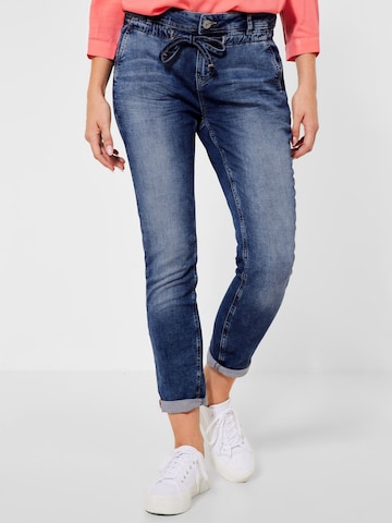 STREET ONE Slimfit Jeans 'Bonny' in Blau: predná strana