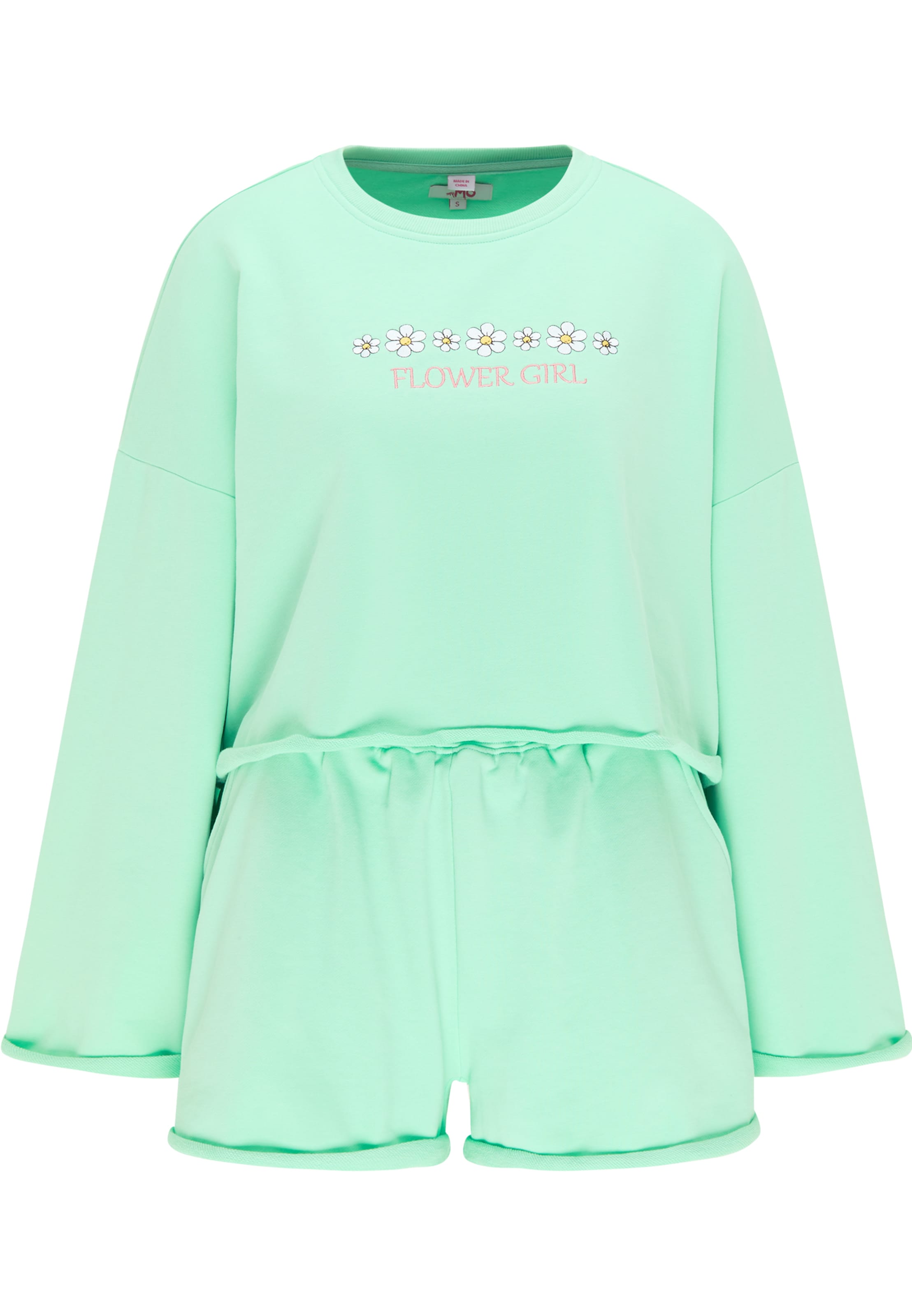 MYMO Φόρμα για το σπίτι σε πράσινο: μπροστά