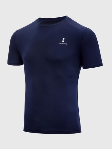 nordicdots Funktionsshirt‌‌ in Blau: Vorderseite