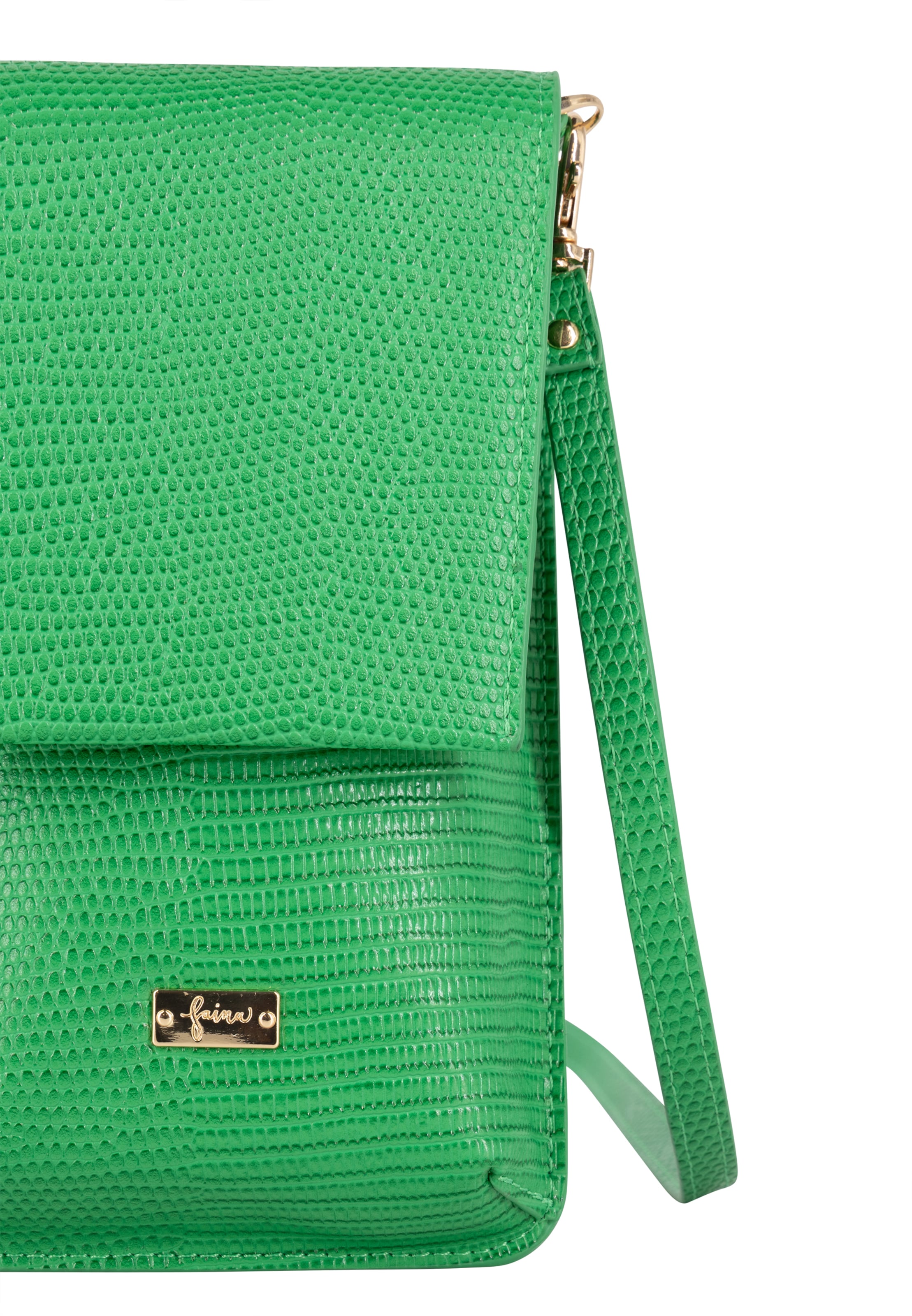 faina - Mala de ombro em verde