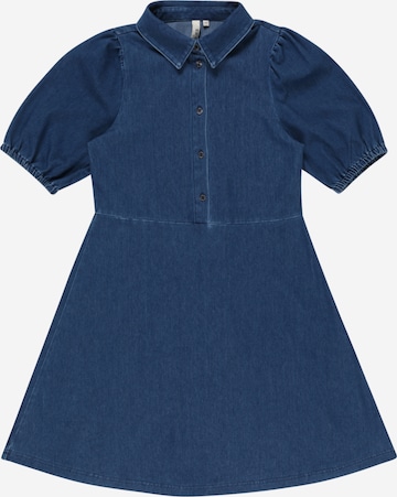 Little Pieces Dress 'HERA' in Blue: front